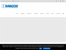 Tablet Screenshot of navacchi.it